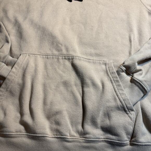 North Face Men's Large Box NSE Pullover Hoodie Never Stop Exploring Tan Beige - Picture 2 of 10